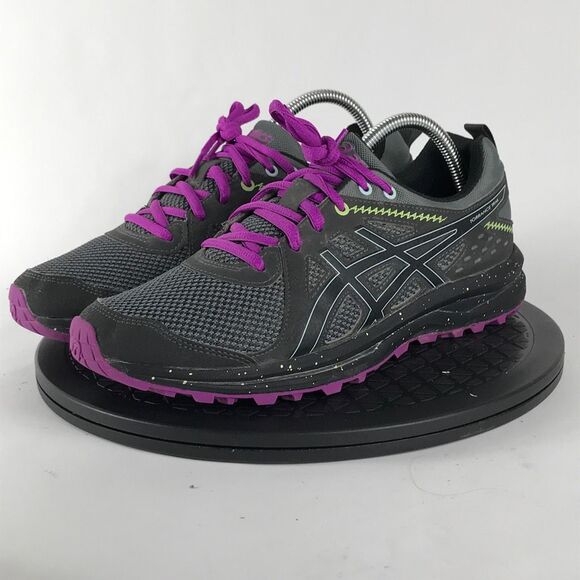 Asics Shoes - Asics Gel-Torrance Trail Gray/Purple Running Shoes 1022A240 Women’s Size 9.5
